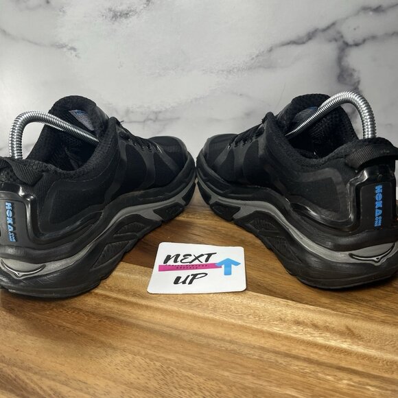 Hoka One One W Valor LTR Triple Black Running Shoes Women's Size 8.5 - Picture 5 of 10
